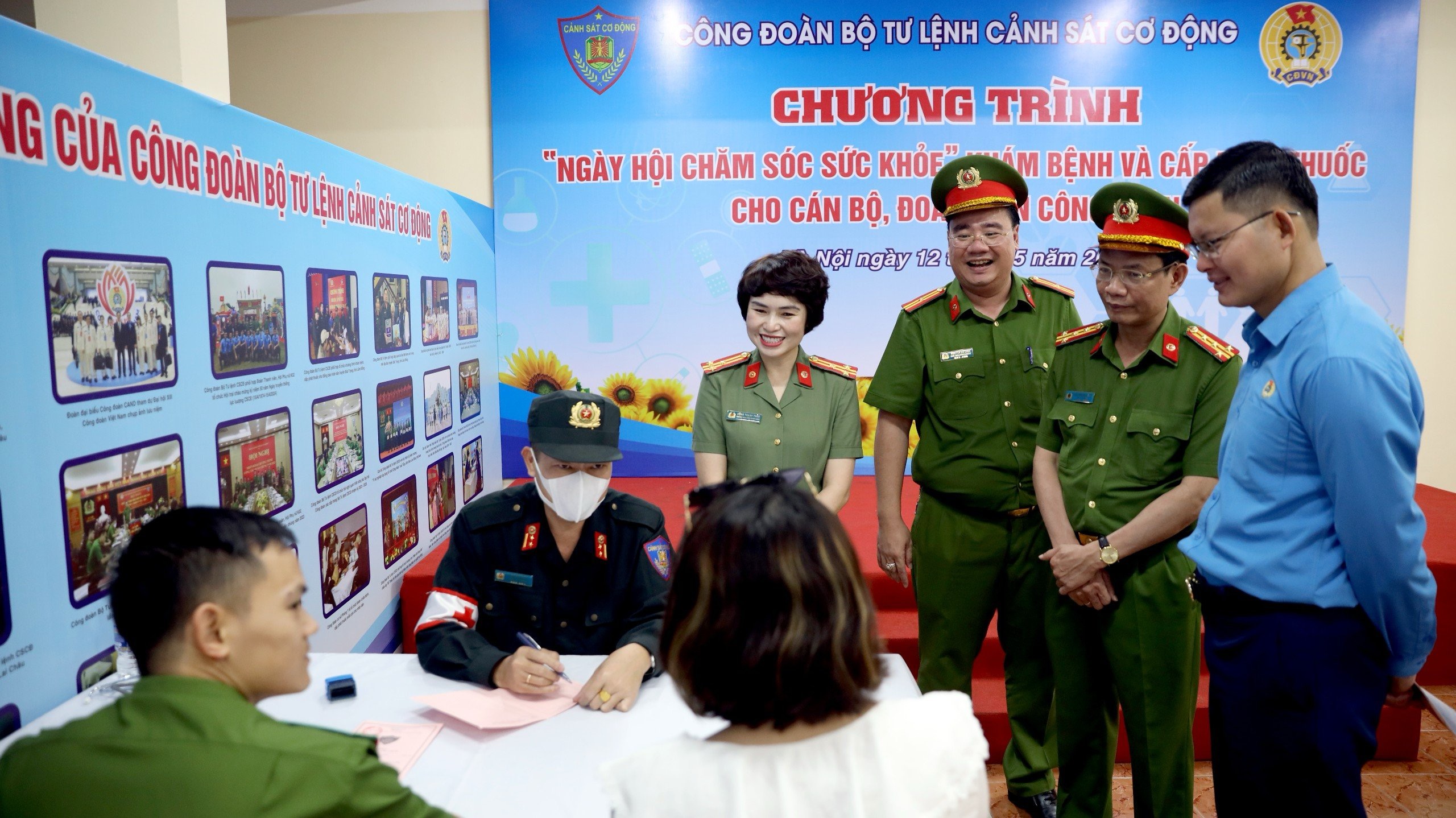 Công đoàn Bộ Tư lệnh Cảnh sát cơ động quan tâm, chăm lo, đời sống cho cán bộ, đoàn viên