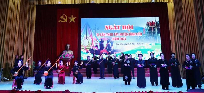 Bảo tồn và phát huy di sản diễn xướng then Bình Liêu
