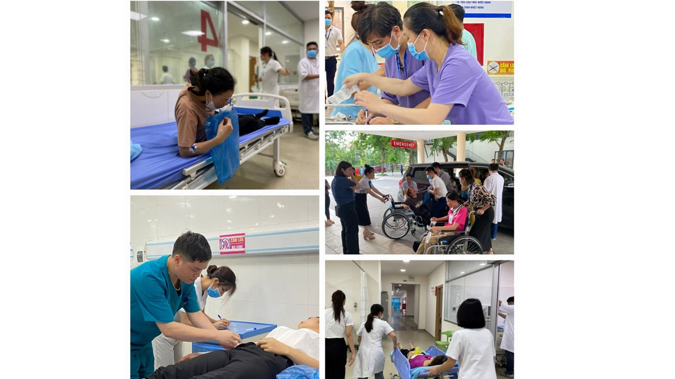 Hàng trăm công nhân Vĩnh Phúc nghi ngộ độc sau bữa ăn trưa