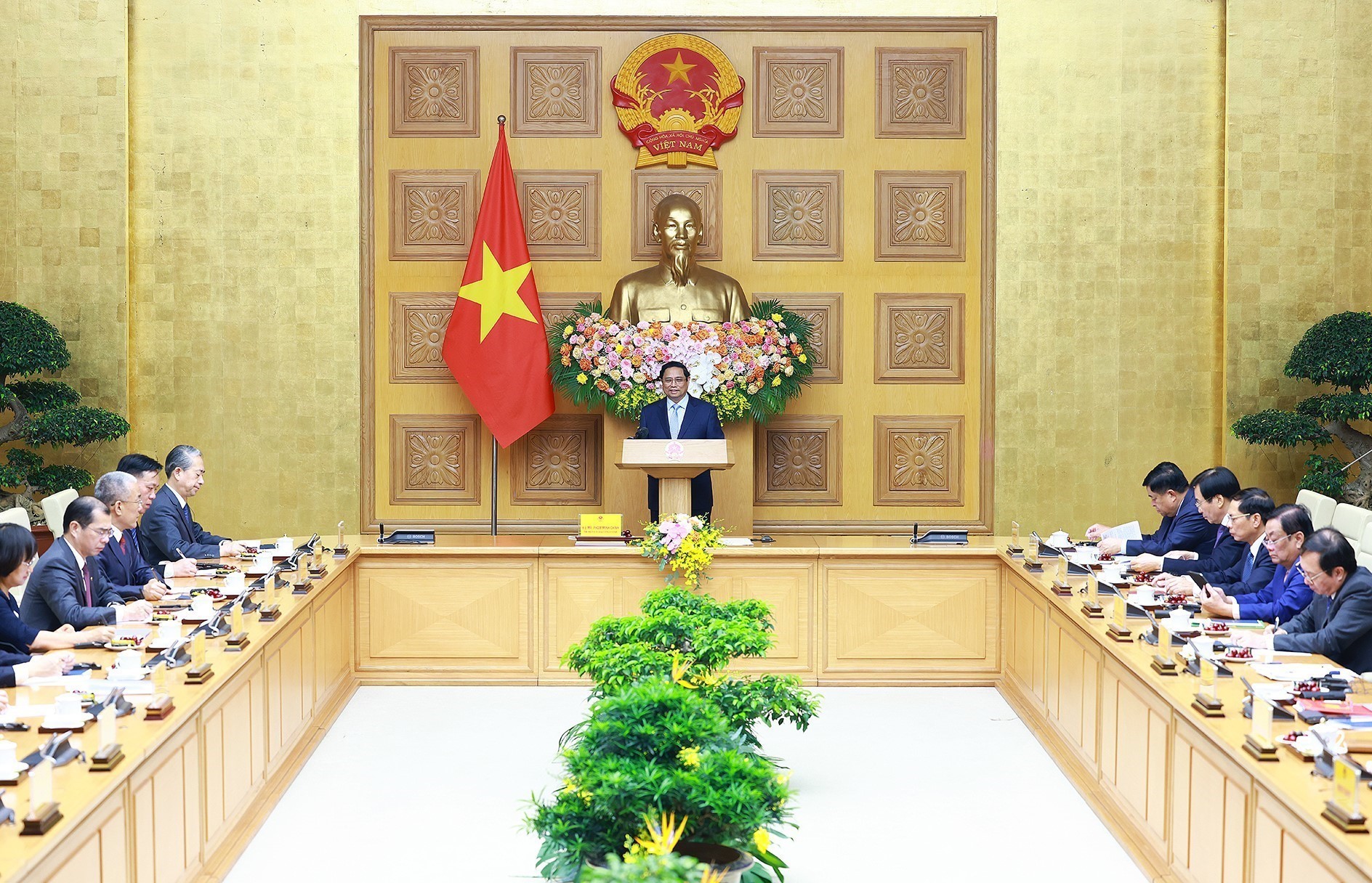 Chính phủ Việt Nam cam kết 3 cùng và 3 bảo đảm đối với các doanh nghiệp Trung Quốc