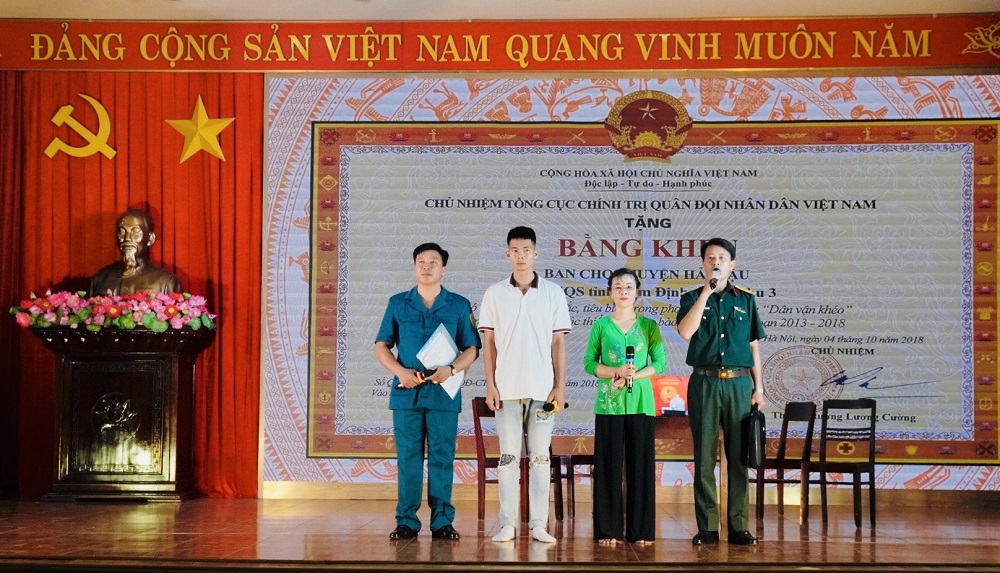 Ban CHQS huyện Hải Hậu - Lá cờ đầu trong phong trào thi đua quyết thắng