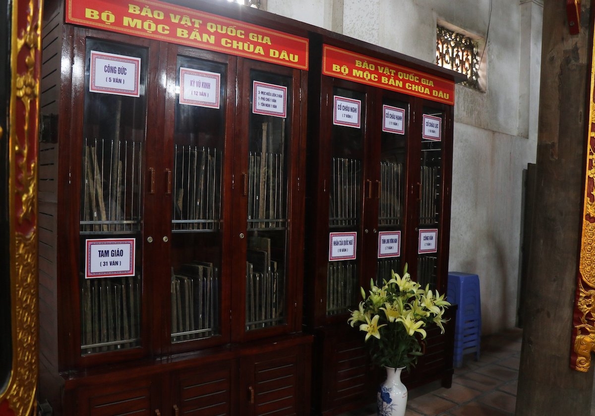 Công nhận Bảo vật quốc gia đối với Mộc bản chùa Dâu