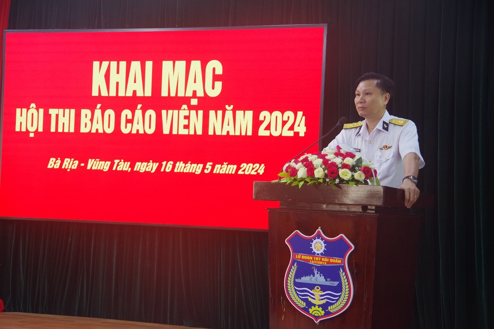 Lữ đoàn 167 đẩy mạnh nâng cao chất lượng đội ngũ báo cáo viên