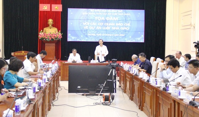 Chứng chỉ hành nghề được đưa vào dự thảo Luật Nhà giáo