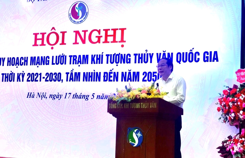 Công bố Quy hoạch mạng lưới trạm khí tượng thủy văn quốc gia

​