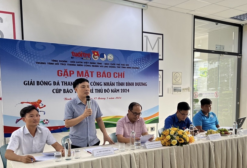 Giải bóng đá dành cho thanh niên công nhân ở Bình Dương