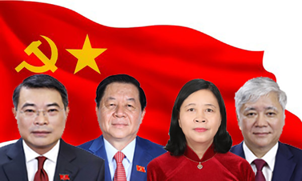 [Infographic] Chân dung 4 tân Uỷ viên Bộ Chính trị