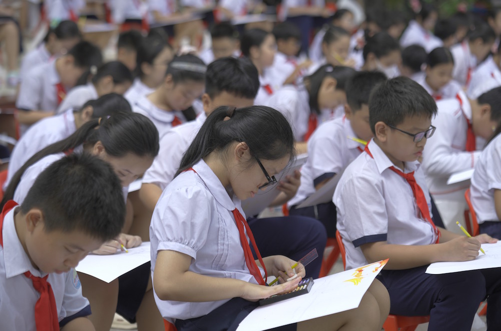 500 thiếu nhi Bà Rịa - Vũng Tàu vui trong “Ngày hội sắc màu”