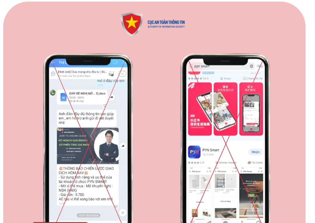 Giả mạo quỹ đầu tư PYN Lite để lừa đảo