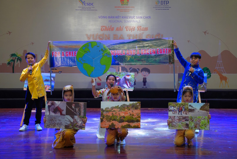 12 đội tranh tài bằng tiếng Anh tại bán kết khu vực Duyên hải Nam Trung Bộ và Tây Nguyên
