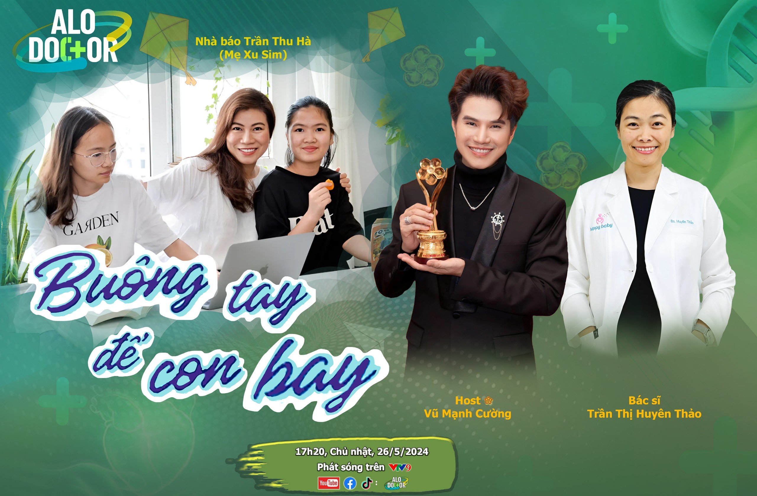 “Alo Doctor cuối tuần” hội tụ chuyên gia hàng đầu về sức khoẻ