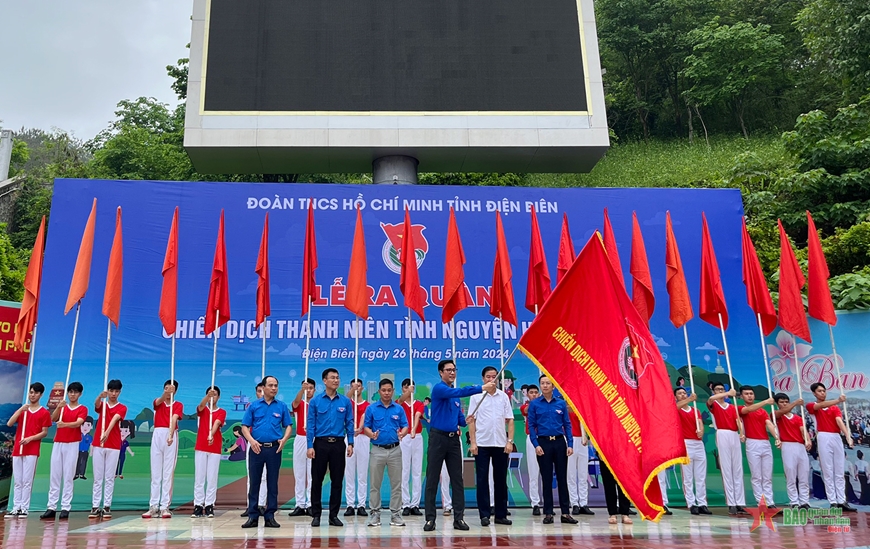 Tuổi trẻ Điện Biên với chiến dịch Thanh niên tình nguyện hè 2024