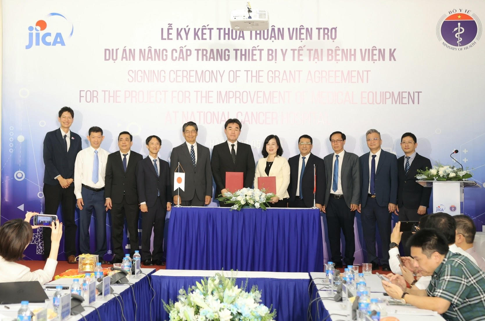 Nhật Bản hỗ trợ hơn 300 tỷ đồng nâng cấp trang thiết bị y tế tại Bệnh viện K