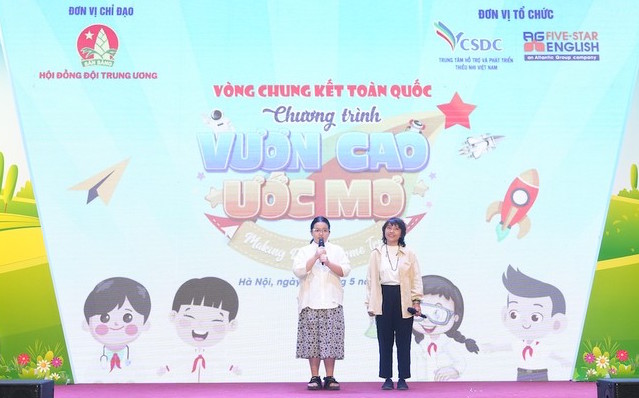 Xây dựng môi trường để đội viên, thiếu niên tự tin chia sẻ về ước mơ