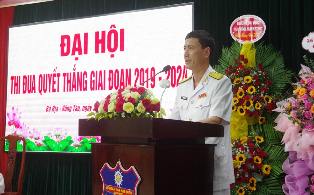 Lữ đoàn 167 Vùng 2 Hải quân đẩy mạnh phong trào Thi đua quyết thắng