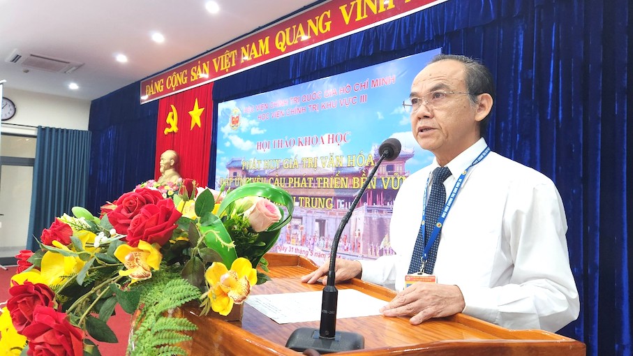 Phát huy giá trị văn hóa đáp ứng yêu cầu phát triển bền vững miền Trung
