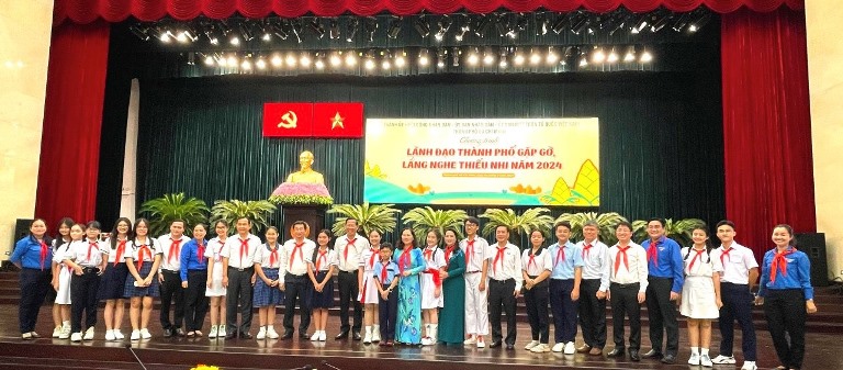 Lắng nghe những suy nghĩ, nguyện vọng của thiếu nhi TP Hồ Chí Minh