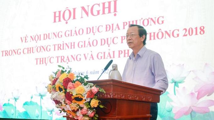 Gỡ khó trong triển khai nội dung giáo dục địa phương