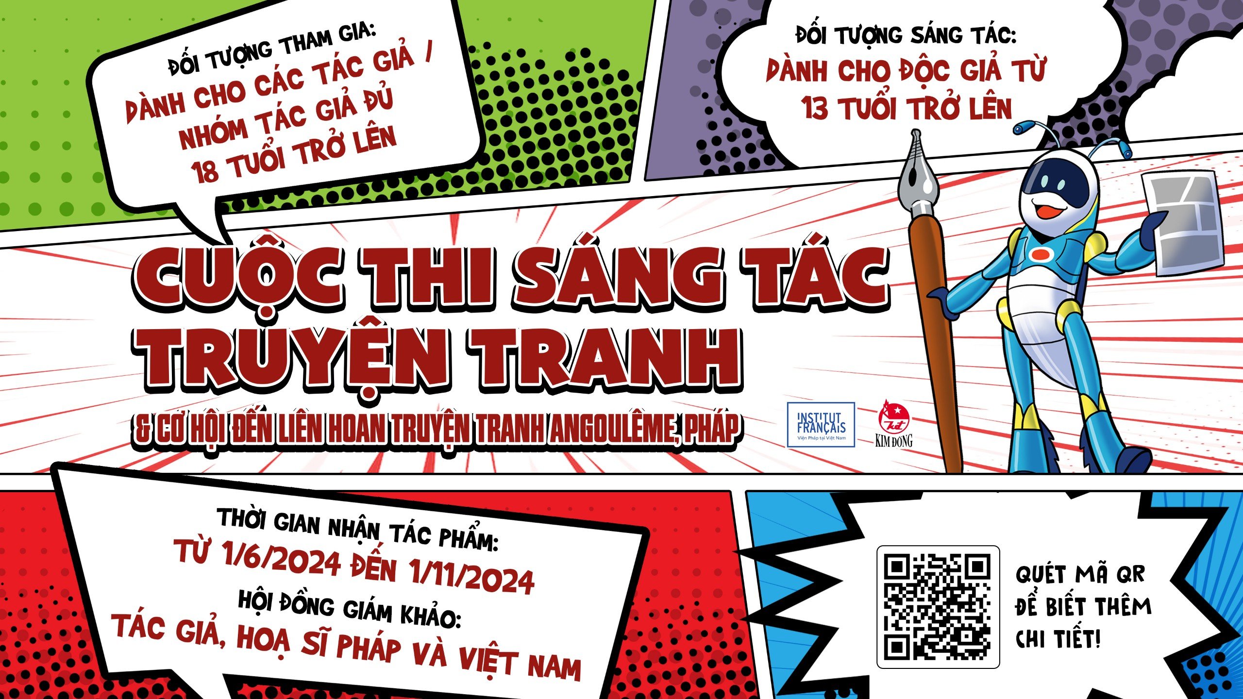 Phát động cuộc thi sáng tác truyện tranh