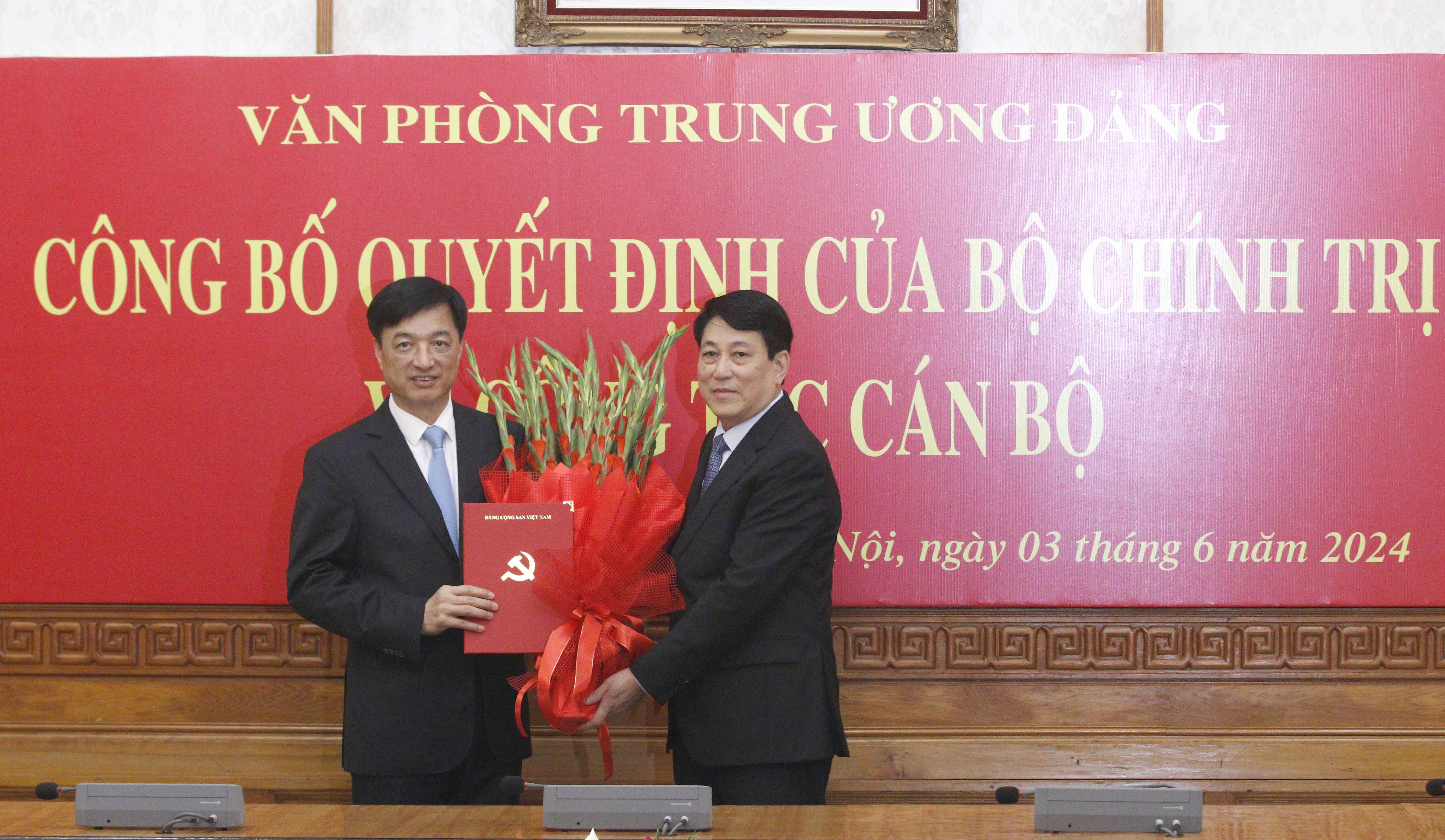Đồng chí Nguyễn Duy Ngọc giữ chức Chánh Văn phòng Trung ương Đảng