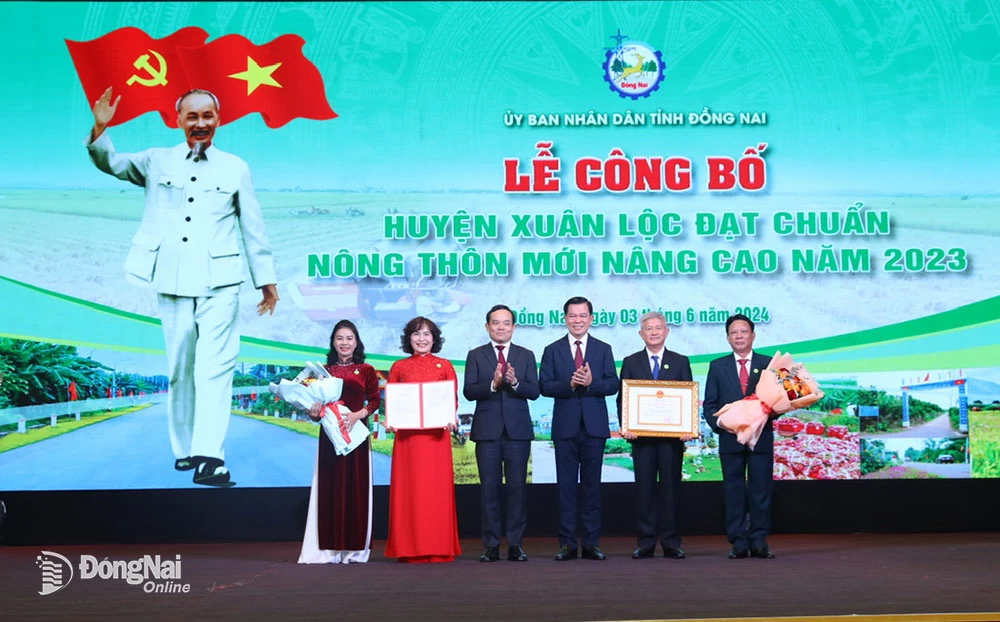 Huyện Xuân Lộc Đồng Nai đạt chuẩn nông thôn mới nâng cao năm 2023