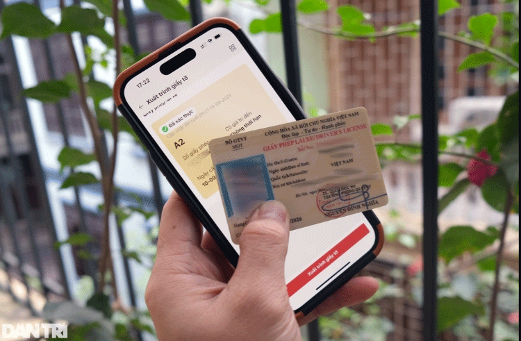 Giấy phép lái xe trên ứng dụng VNeID khi nào hợp lệ