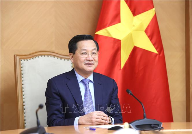 Phó Thủ tướng Lê Minh Khái điện đàm với Bộ trưởng Tài chính Hoa Kỳ Janet Yellen
