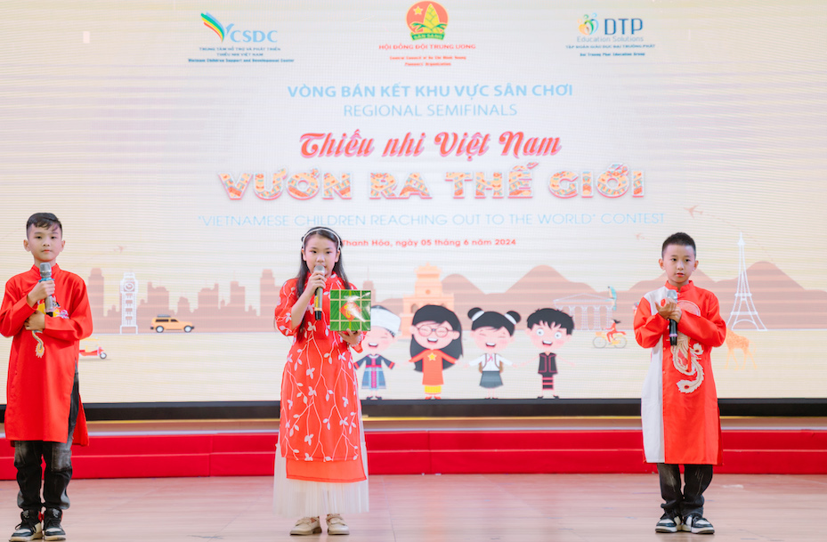 Thiếu nhi xứ Thanh thể hiện nét đẹp văn hoá của dân tộc