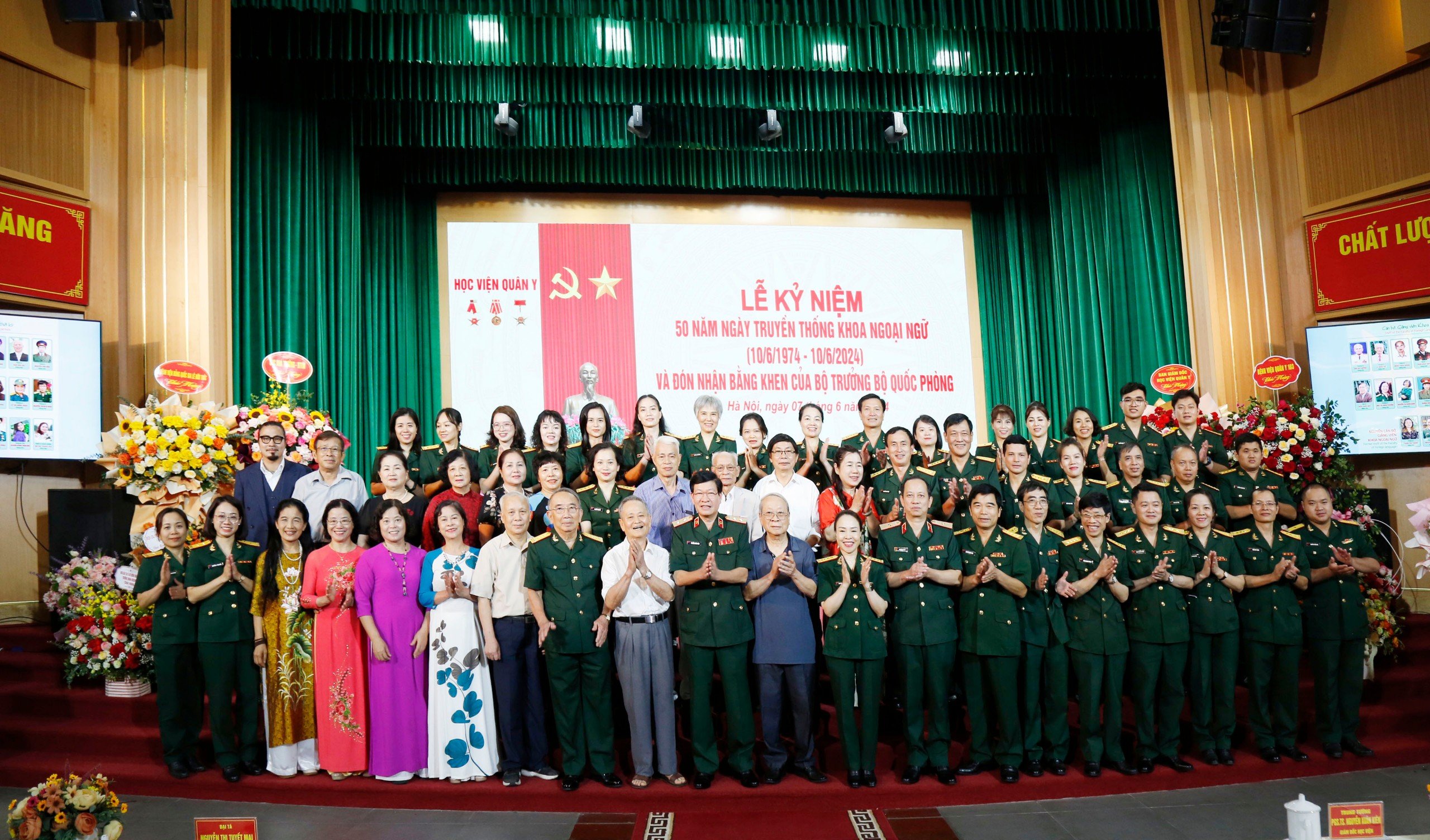 Khoa Ngoại ngữ, Học viện Quân y Tự hào 50 năm xây dựng, trưởng thành