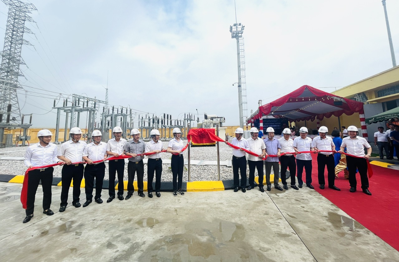 Tăng cường năng lực cung cấp điện từ Trạm biến áp 110kV Hưng Hà 2