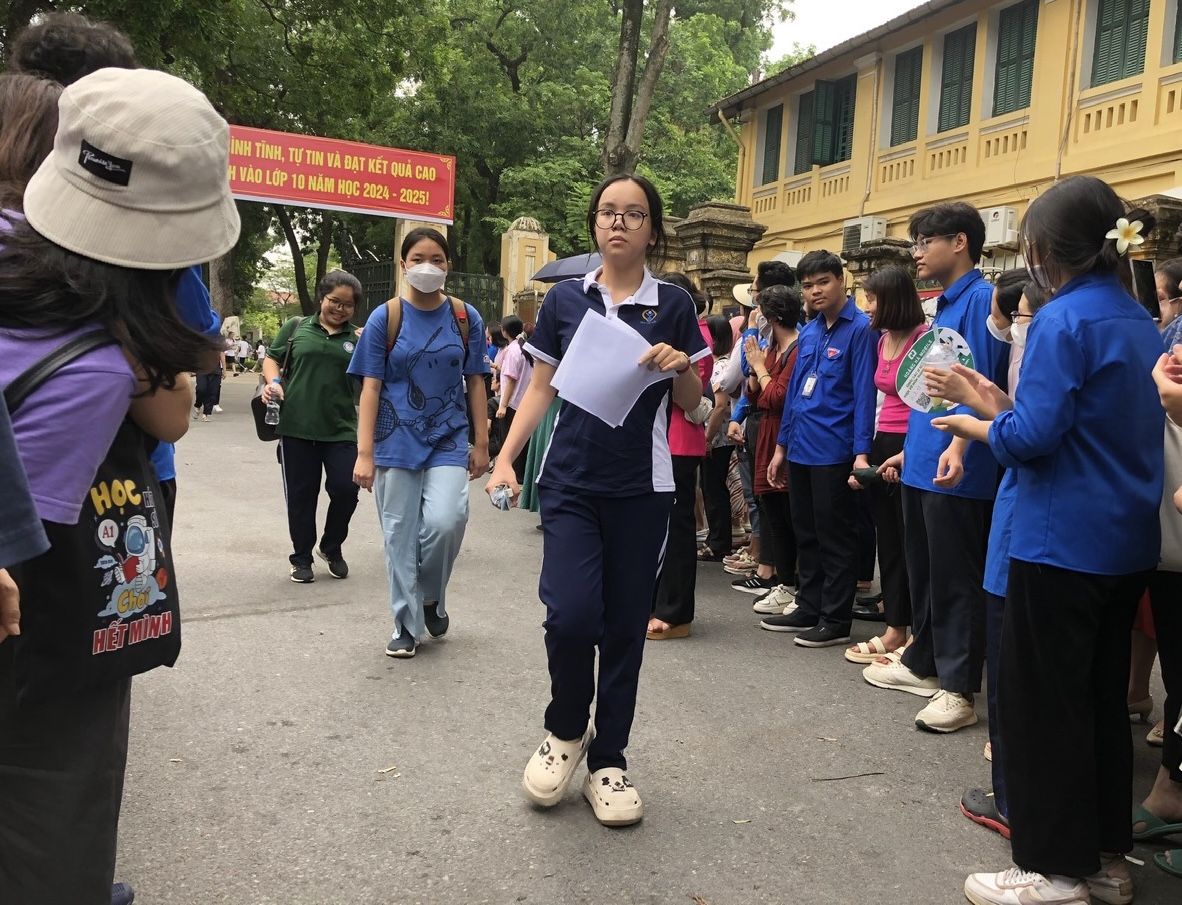 Nhiều thí sinh Hà Nội tự tin đạt điểm cao môn tiếng Anh