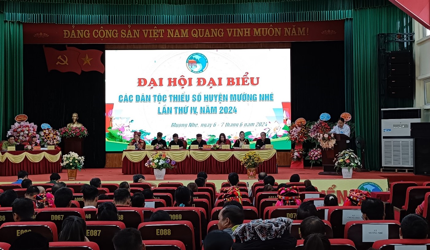 Đại hội đại biểu các dân tộc thiểu số huyện Mường Nhé lần thứ IV, năm 2024