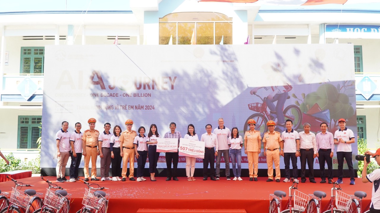 Trên 500 triệu đồng hỗ trợ trẻ em có hoàn cảnh khó khăn tỉnh Quảng Nam