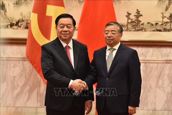 Đoàn đại biểu Đảng Cộng sản Việt Nam thăm và làm việc tại Trung Quốc