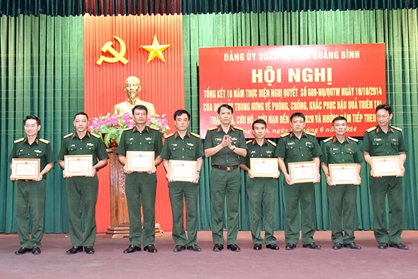 Quảng Bình Gần 135 350 lượt cán bộ, chiến sĩ tham gia khắc phục hậu quả thiên tai