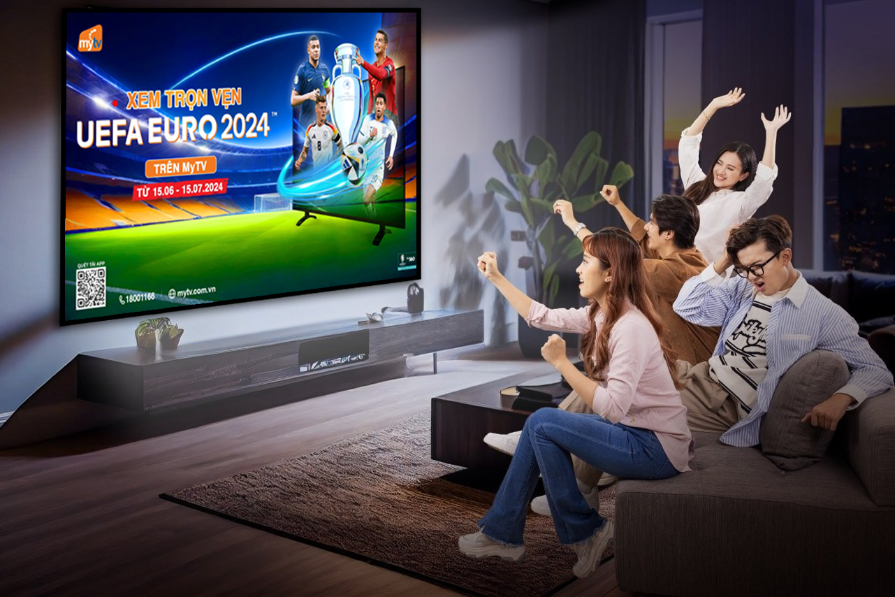 Xem trọn vẹn vòng chung kết Euro 2024 trên truyền hình MyTV