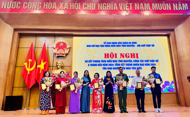6 tháng đầu 2024 Tổng giá trị cứu trợ nhân đạo từ thiện quận Ba Đình Hà Nội đạt hơn 8,3 tỷ đồng