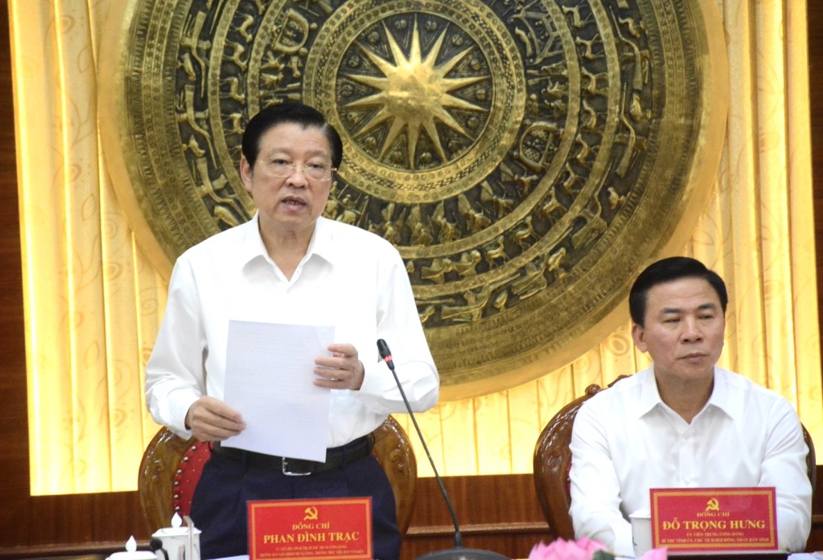 Tiểu ban Văn kiện Đại hội XIV làm việc tại Thanh Hoá