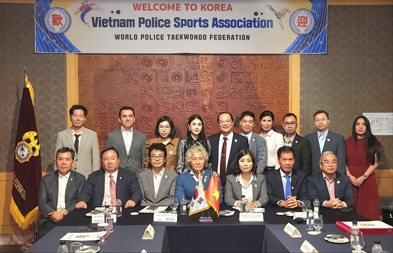 Phối hợp tổ chức Giải vô địch Taekwondo Cảnh sát các nước Châu Á tại Việt Nam