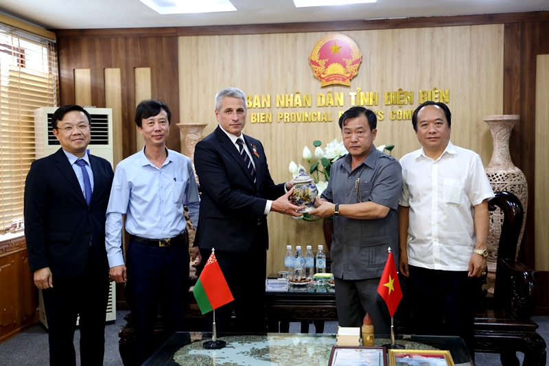 Tăng cường kết nối giữa Điện Biên và Belarus