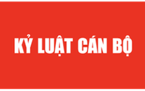 Thi hành kỷ luật Phó Chủ tịch UBND tỉnh Vĩnh Phúc