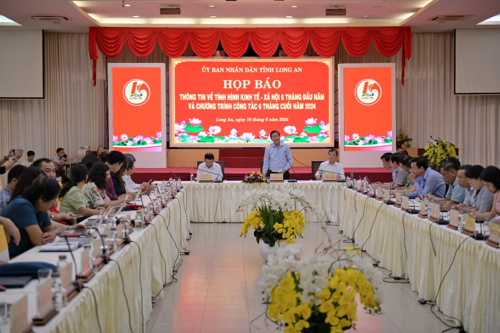 Long An 6 tháng đầu năm 2024, tốc độ tăng trưởng GRDP đạt 5,26