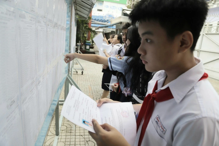 Thành phố Hồ Chí Minh công bố điểm thi tuyến sinh vào lớp 10 năm học 2024 - 2025