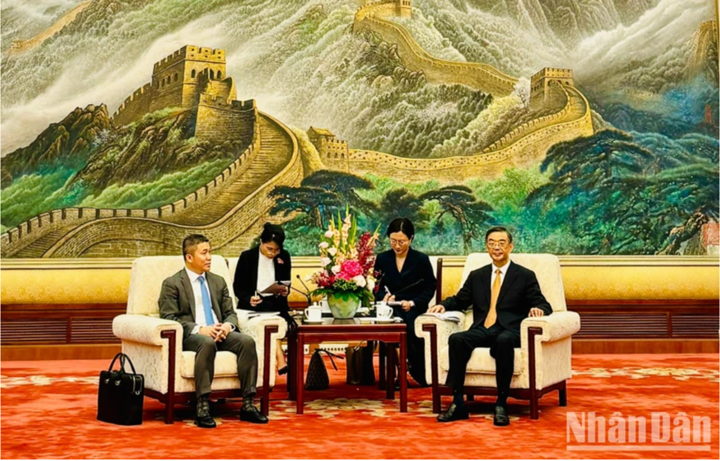 Thúc đẩy giao lưu nhân dân giữa Việt Nam và Trung Quốc