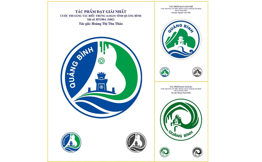 Trao giải cuộc thi sáng tác logo tỉnh Quảng Bình