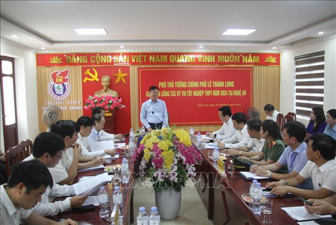 Đảm bảo Kỳ thi tốt nghiệp THPT năm 2024 diễn ra an toàn, nghiêm túc và hiệu quả