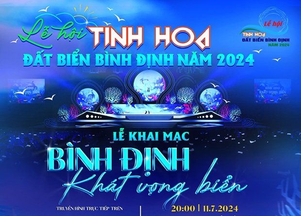 Lễ hội Tinh hoa đất biển Bình Định năm 2024 sẽ diễn ra từ ngày 11-15 7