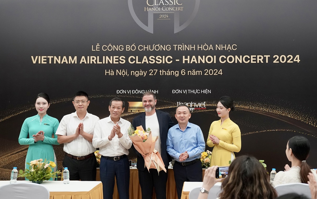 Công bố Chương trình hòa nhạc Vietnam Airlines Classic - Hanoi Concert 2024
