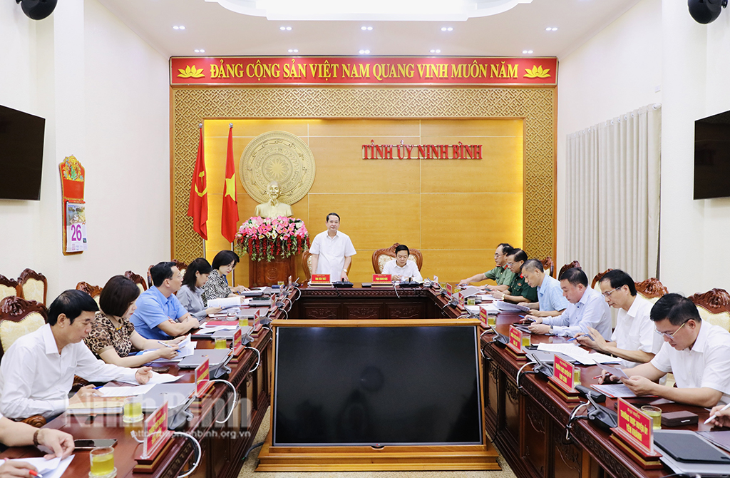 Ninh Bình Phấn đấu hoàn thành vượt mức các chỉ tiêu, nhiệm vụ phát triển kinh tế - xã hội