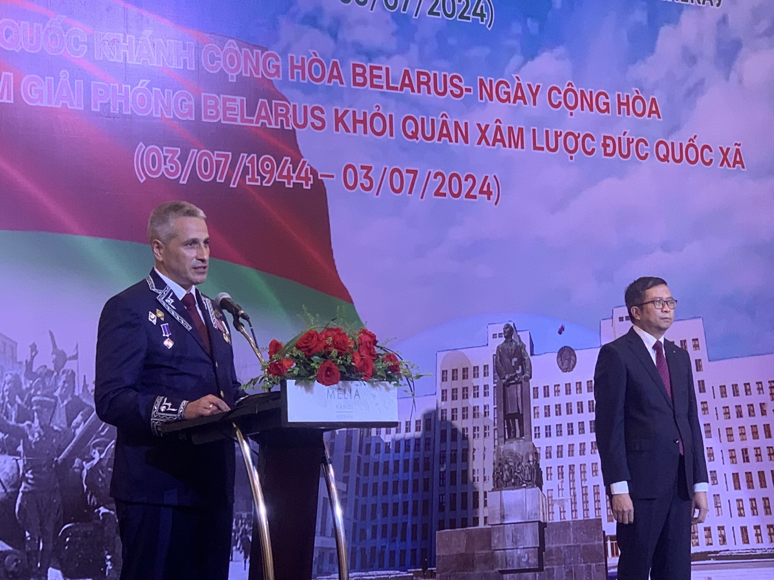 Kỷ niệm 80 năm Ngày Quốc khánh nước Cộng hoà Belarus